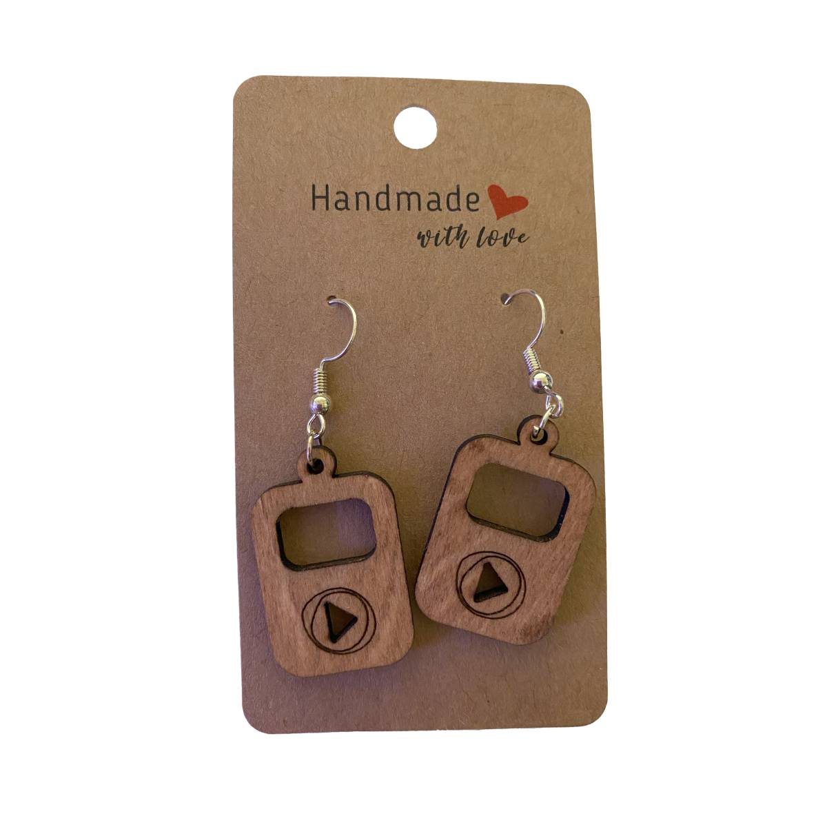 Musical Wooden Earrings
