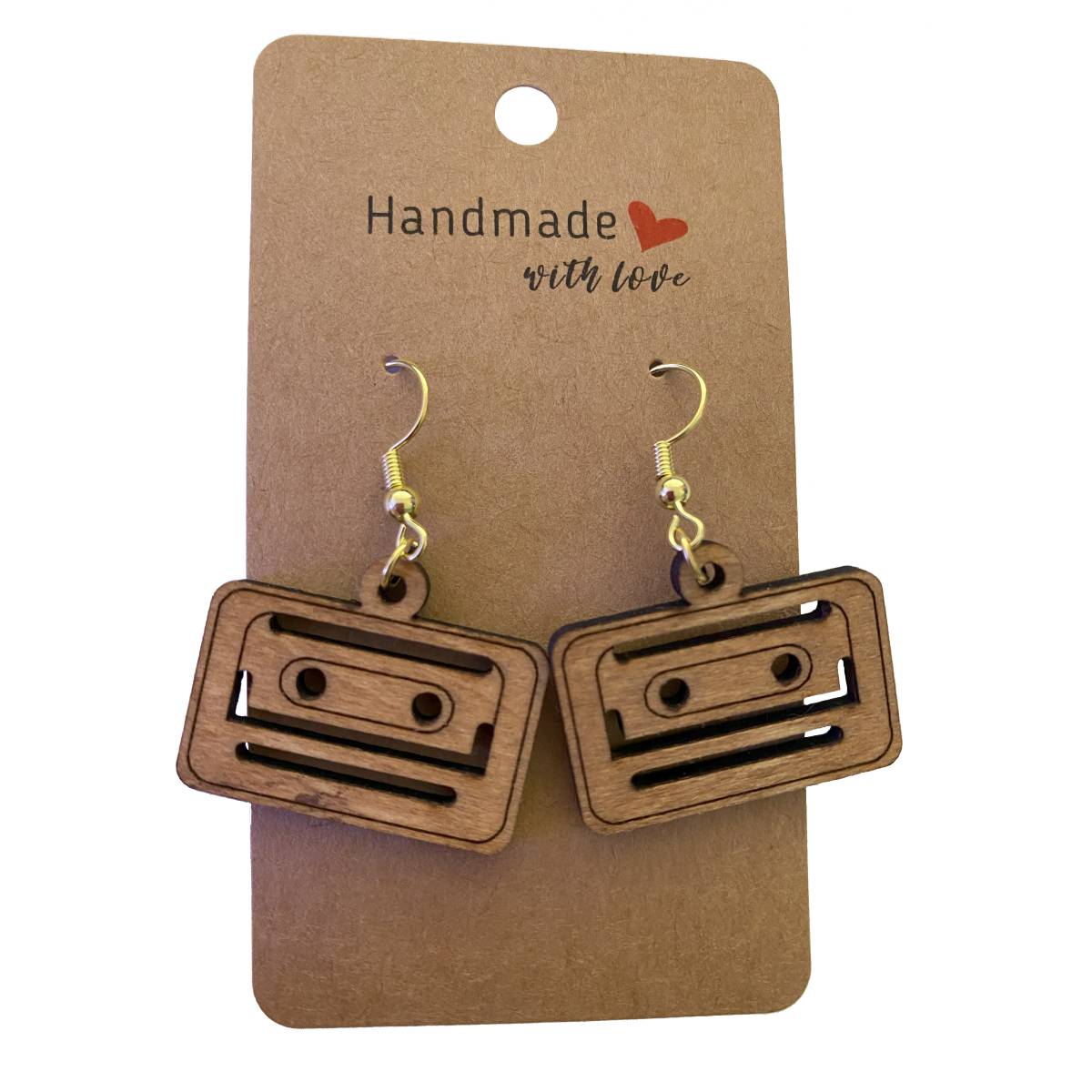 Musical Wooden Earrings