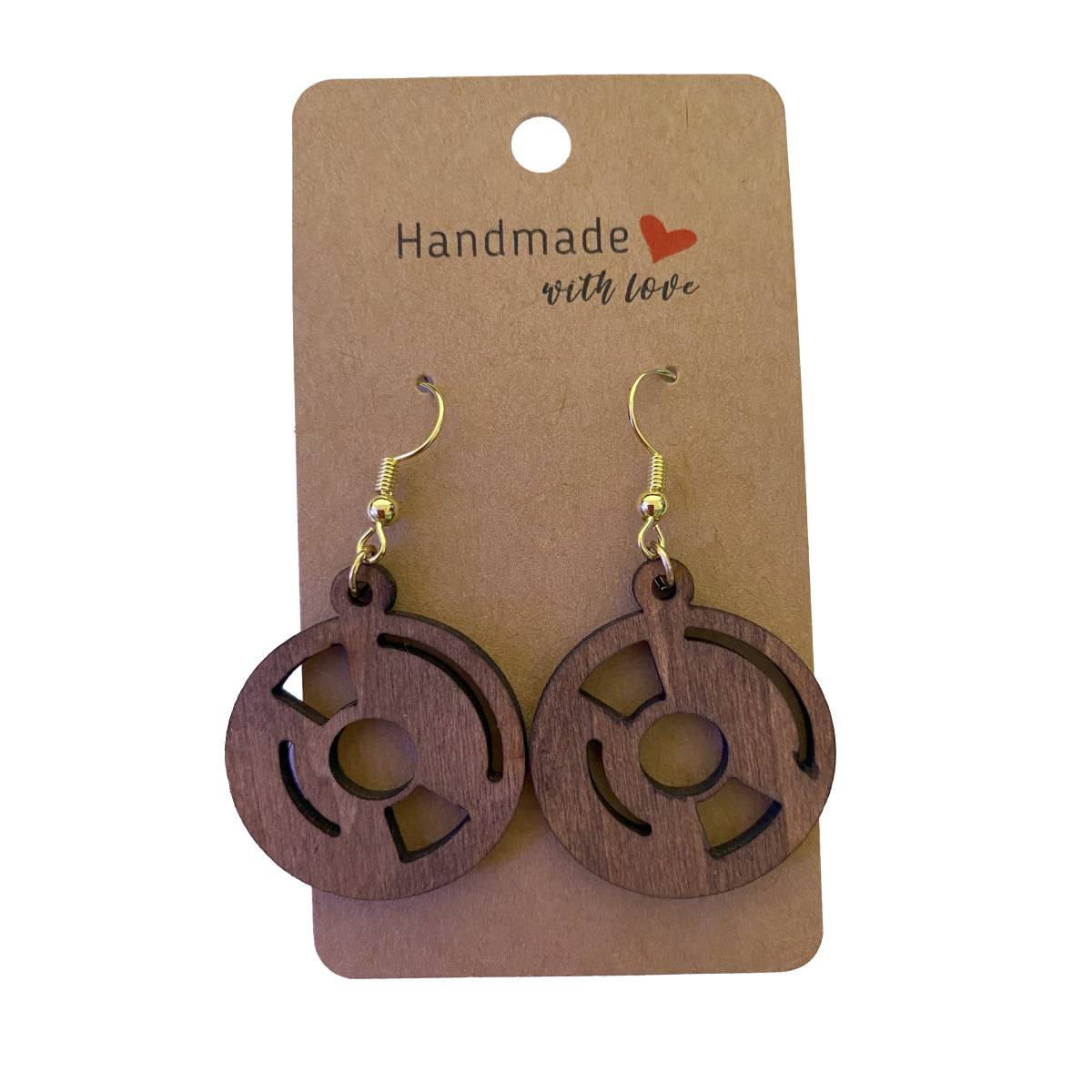 Musical Wooden Earrings