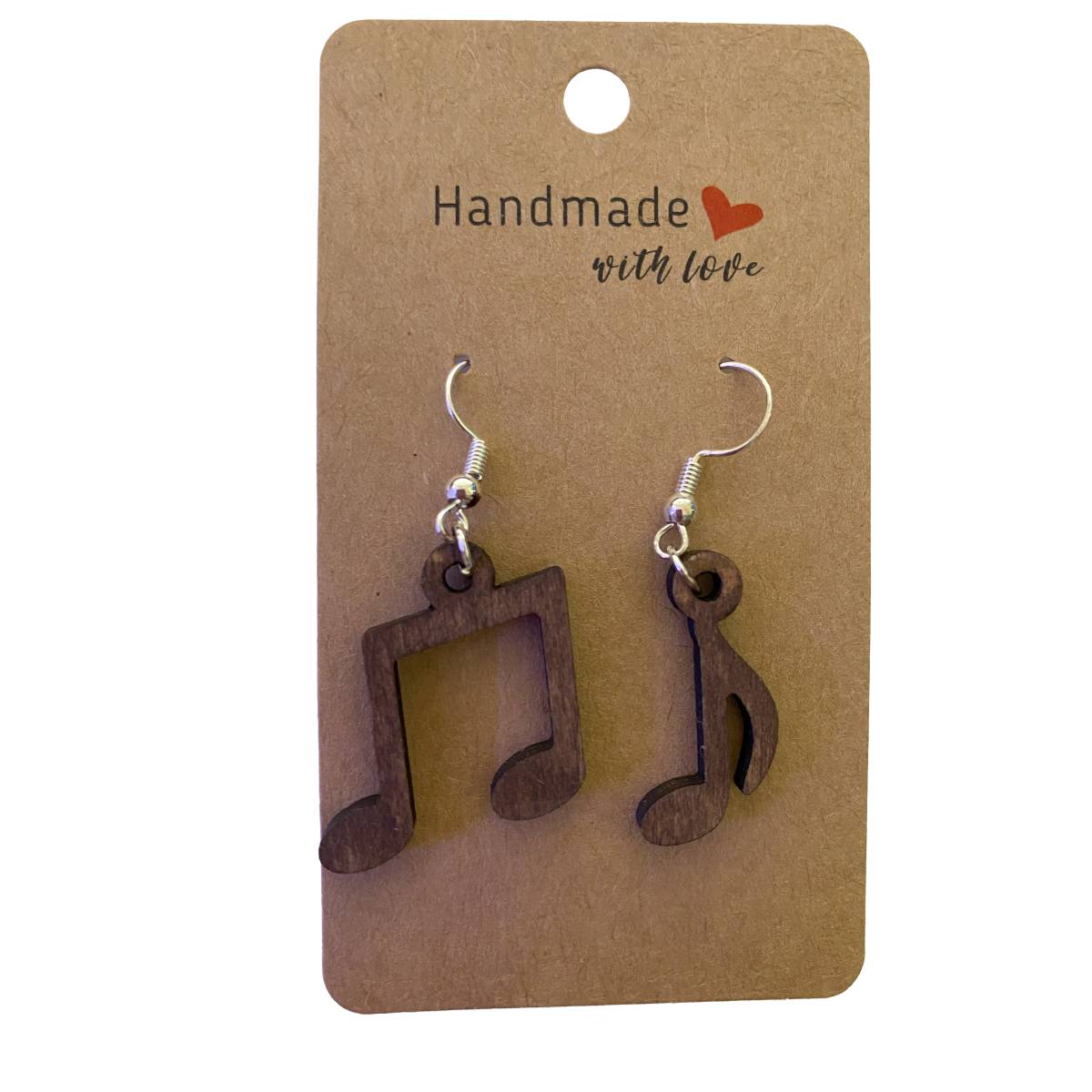 Musical Wooden Earrings