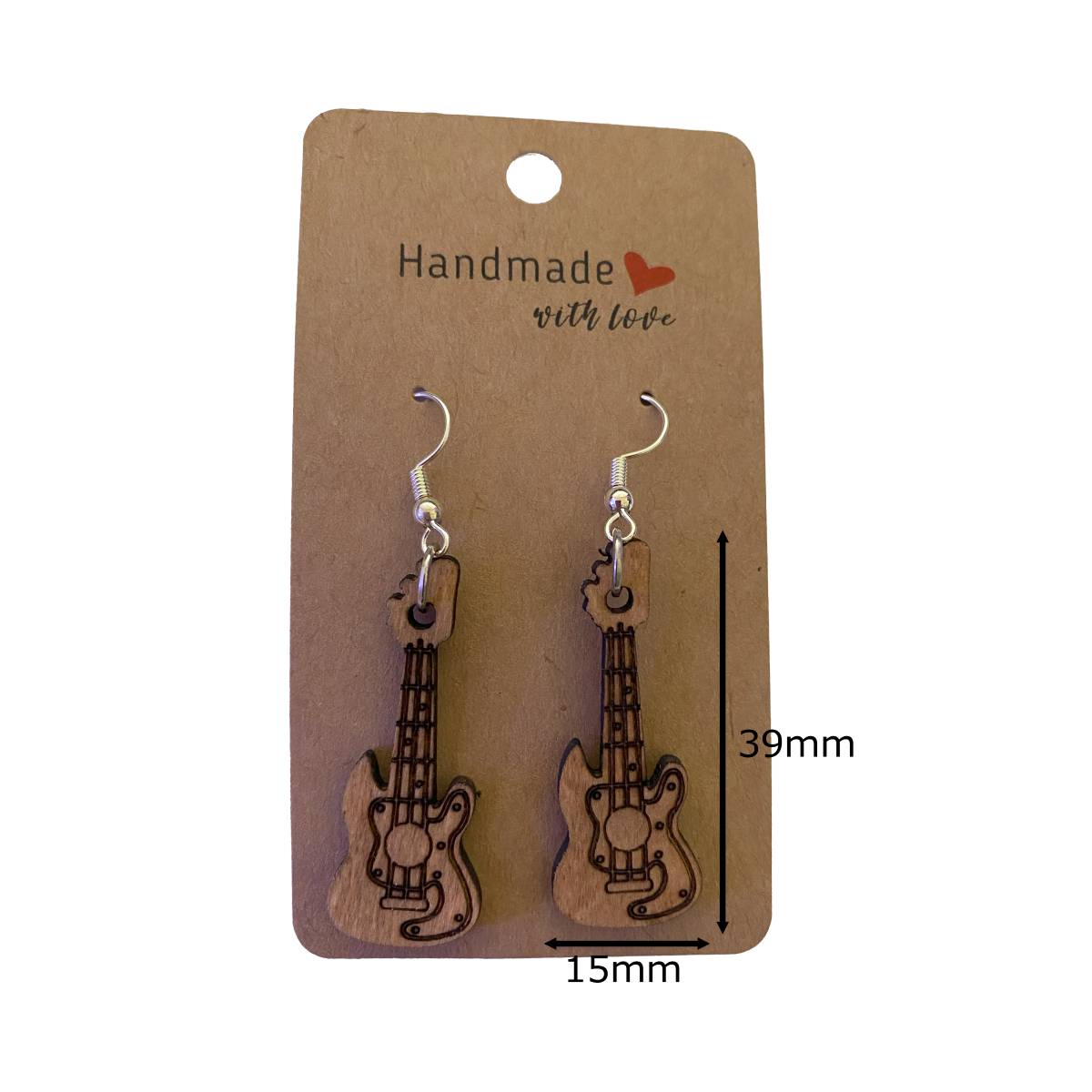 Musical Wooden Earrings