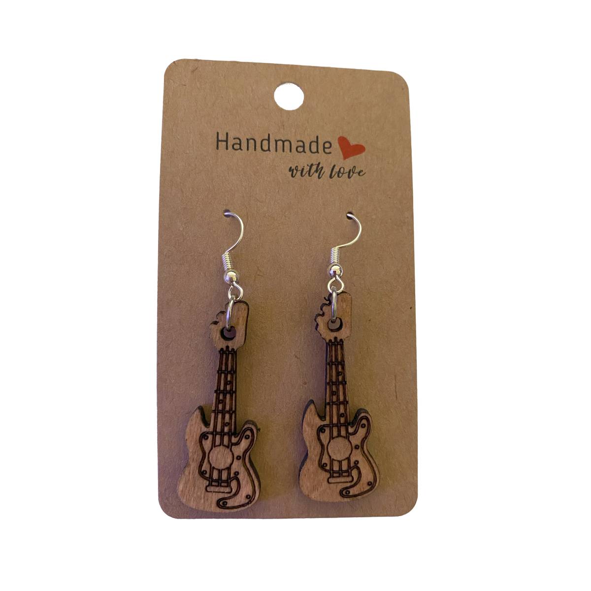 Musical Wooden Earrings