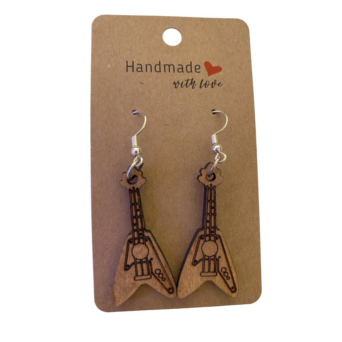 Musical Wooden Earrings