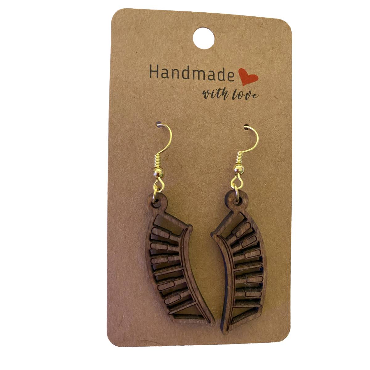 Musical Wooden Earrings