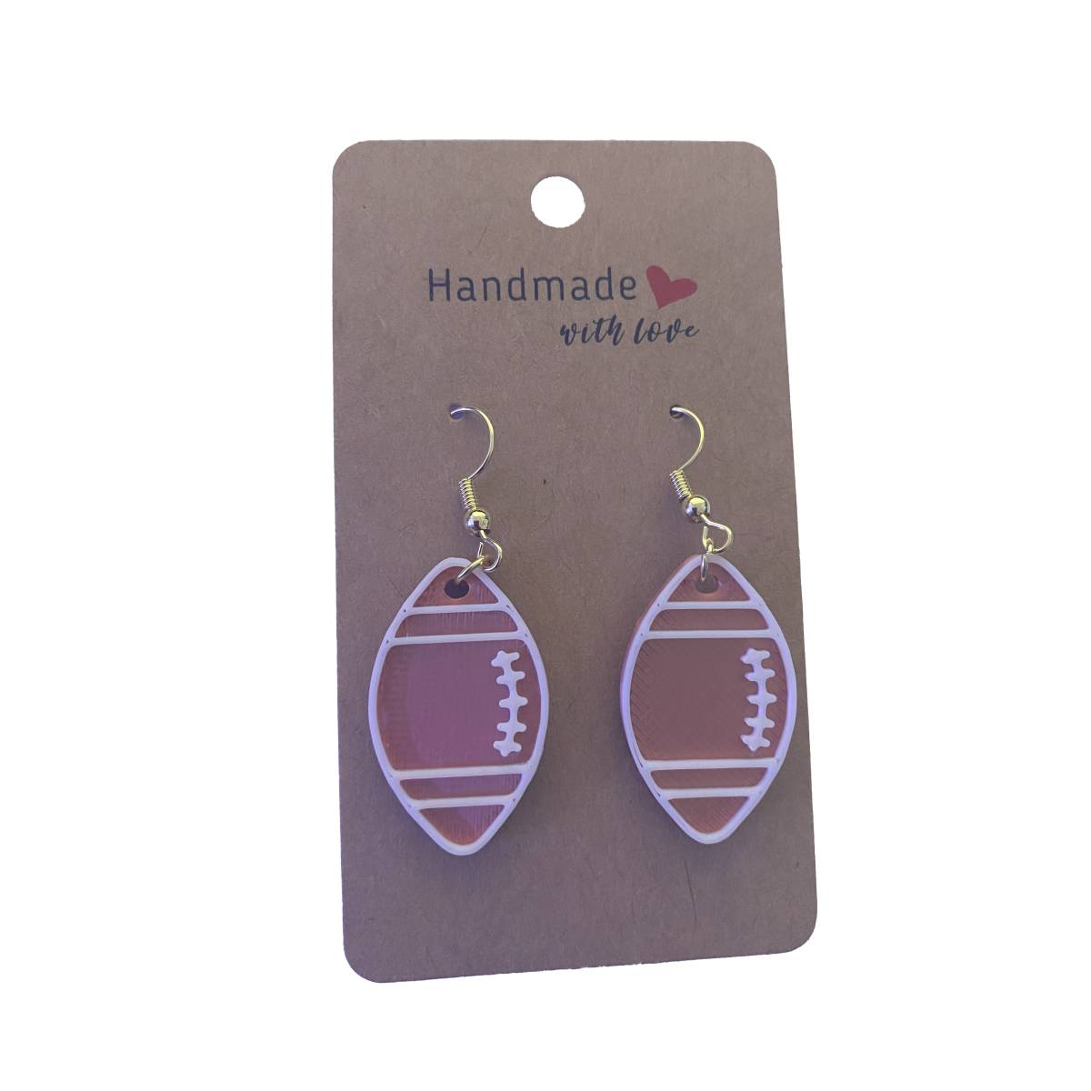 Football Earring Set