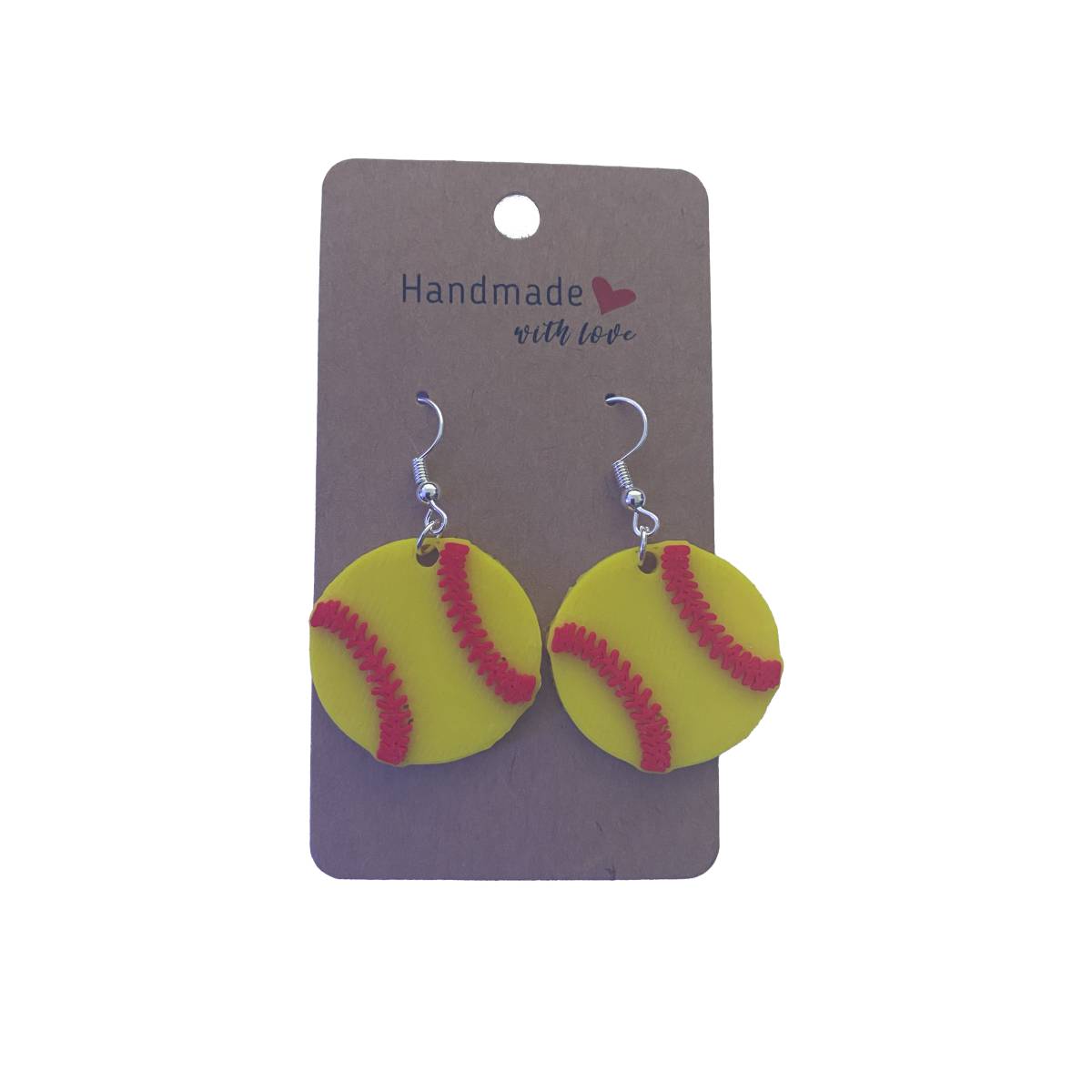 Softball Earring Set