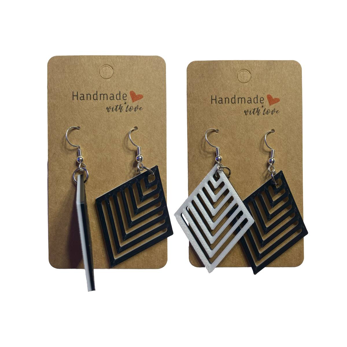 Tiered Diamonds Earring Sets