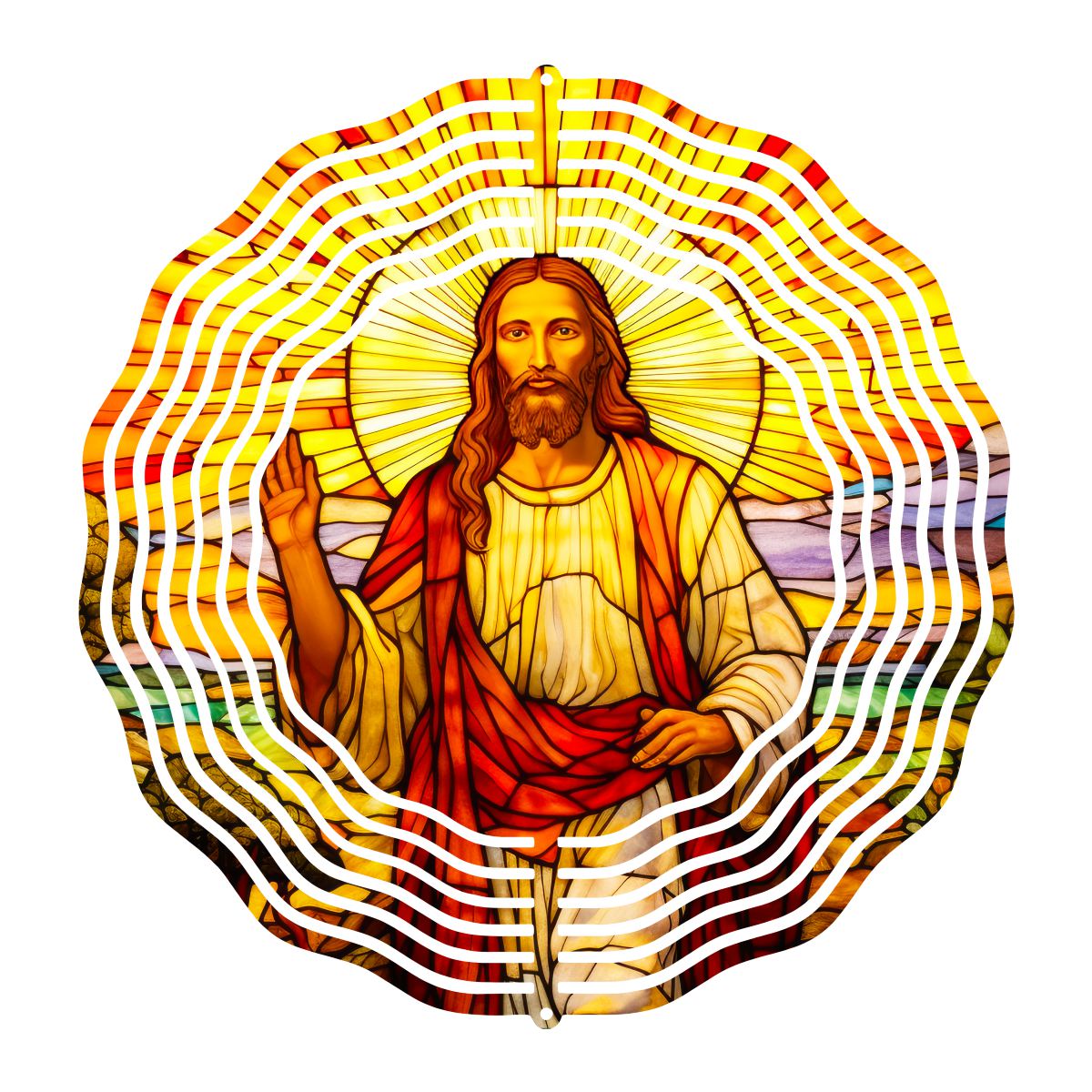 3JesusWindSpinner8Inchmockup_WS108C08 - Kimmie's Creations L.L.C.