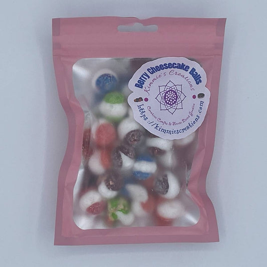 Berry Cheesecake Balls - 1 oz - freeze-dried candy