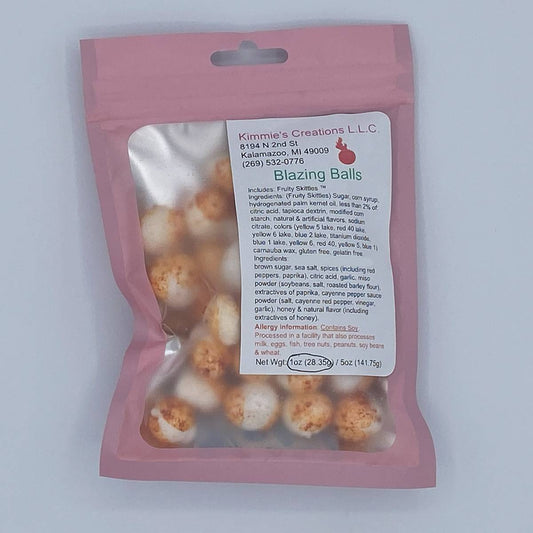 Blazing Balls - 1 oz - freeze-dried candy
