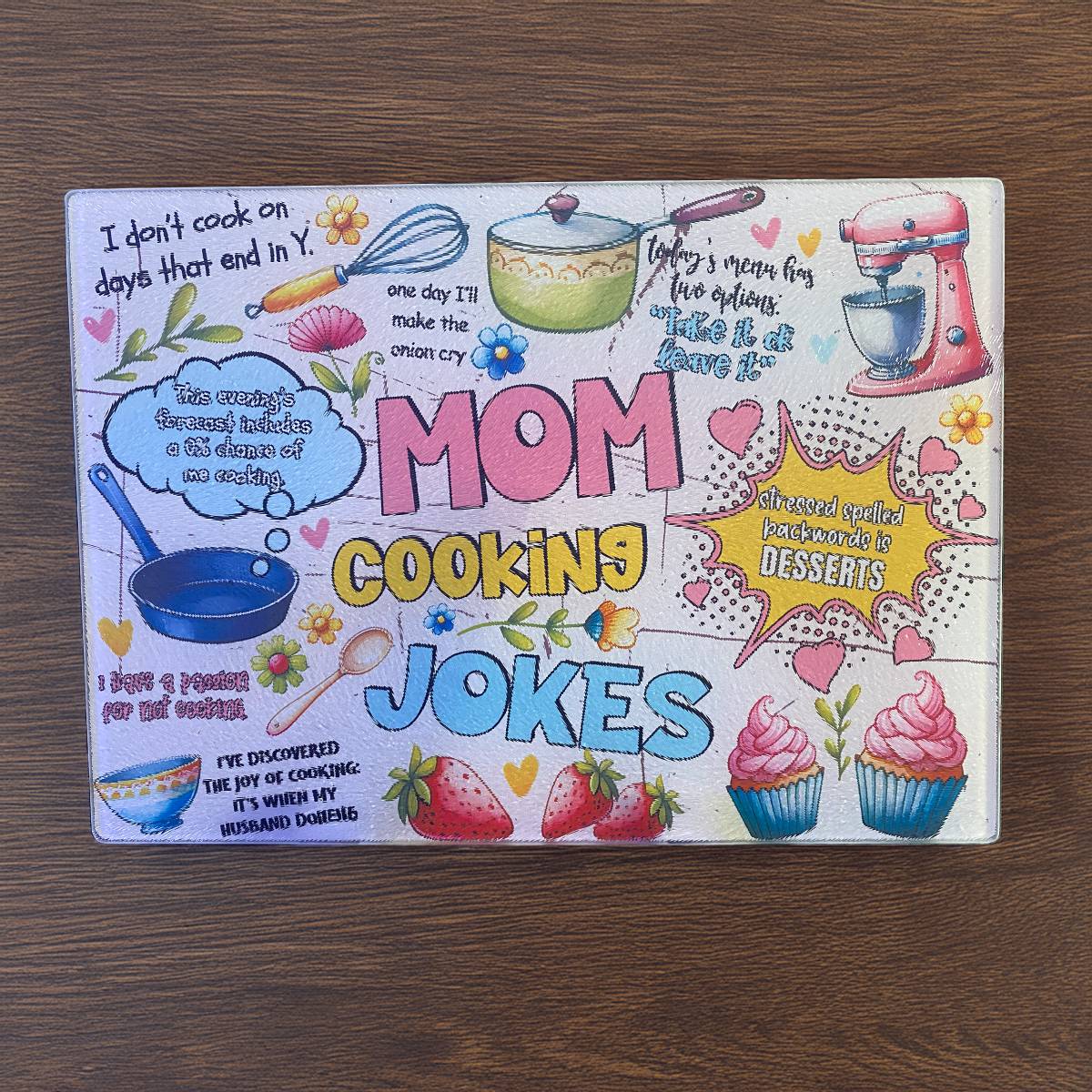 Mom Cooking Jokes Cutting Boards