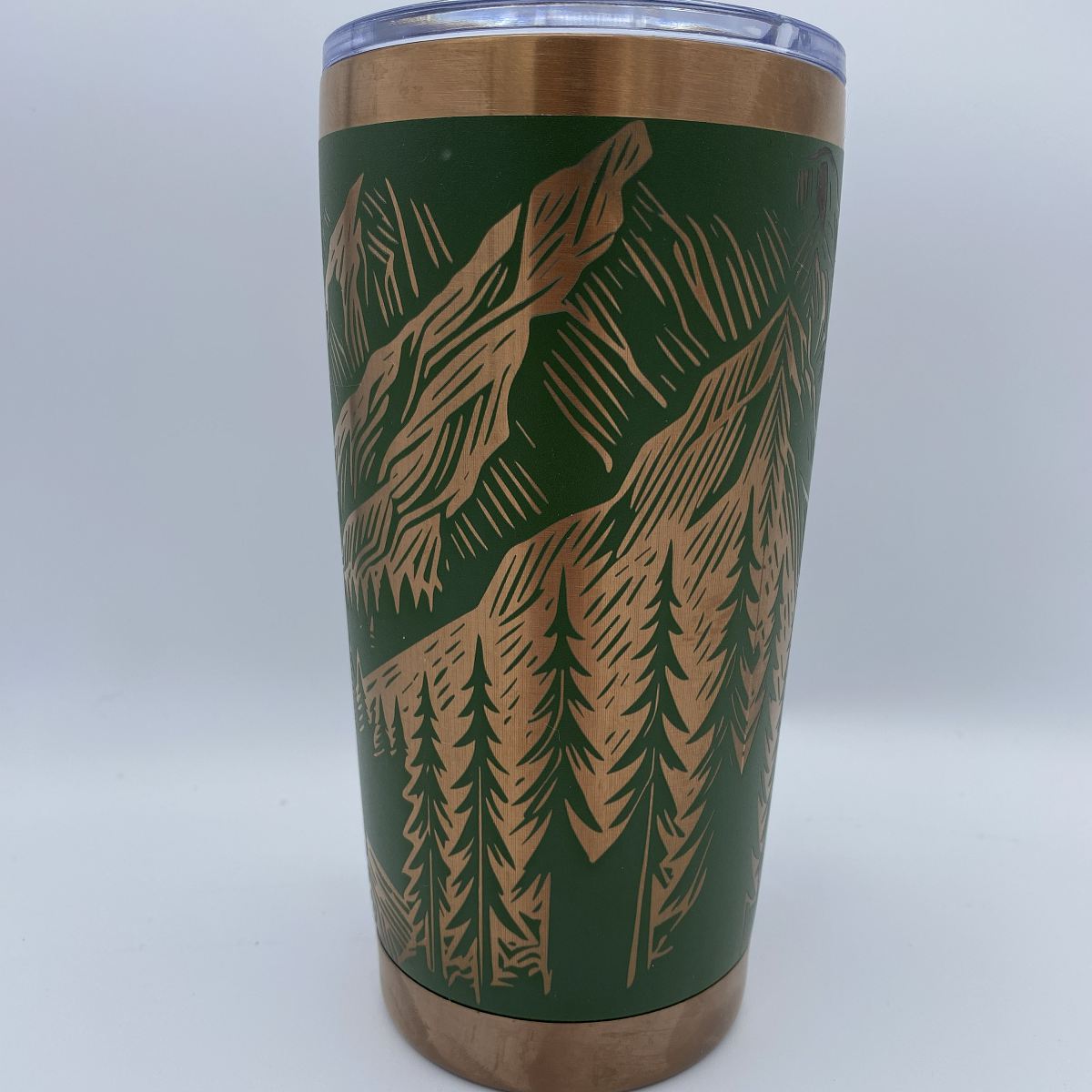 CampingAdventures2greenwithcopperbacking - Kimmie's Creations L.L.C.