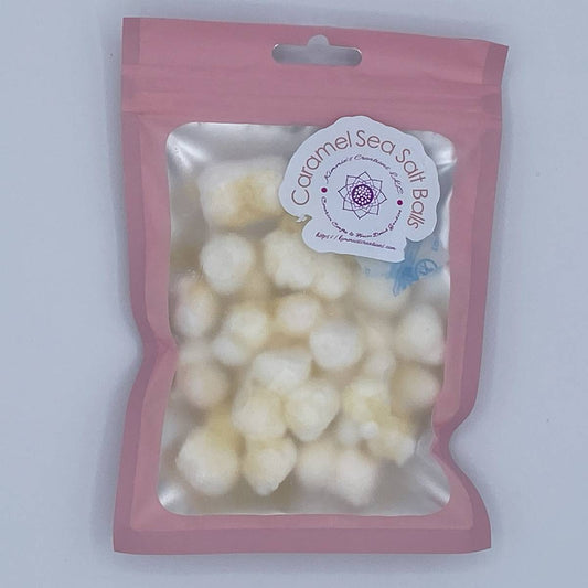 Caramel Sea Salt Balls - 1 oz - freeze-dried candy