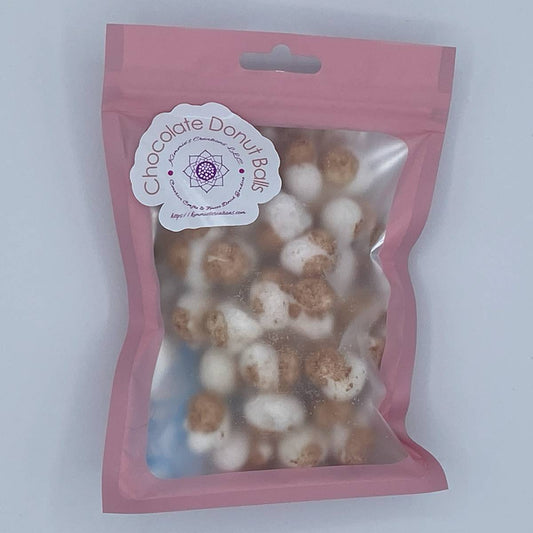 Chocolate Donut Balls - 1 oz - freeze-dried candy