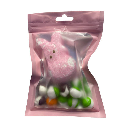Blue or Pink Cottontails (seasonal) - freeze-dried candy