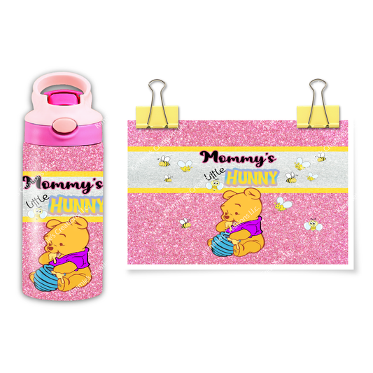 Adorable Winnie the Pooh Flip Top: Celebrate Mommy’s Little Hunny! - Pink - flip top