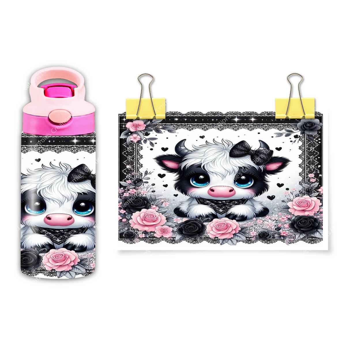 Unleash Imagination with the Stupendous Bovine Adventure! - a 12 oz Flip Top