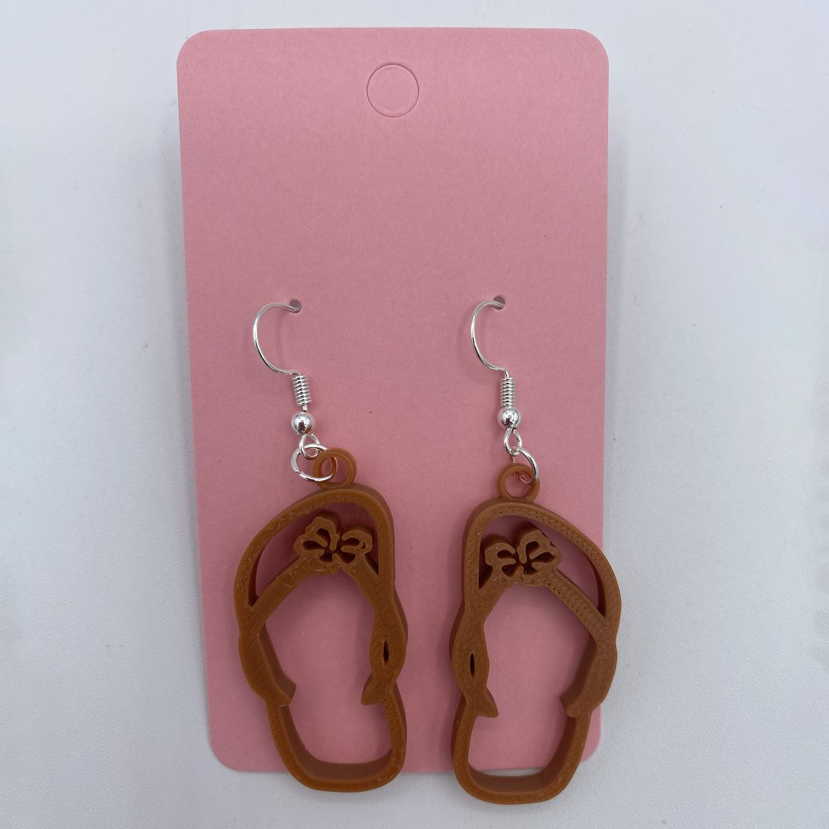 Flip Flops Earring Set - 3D Printed Summer Beach Earrings