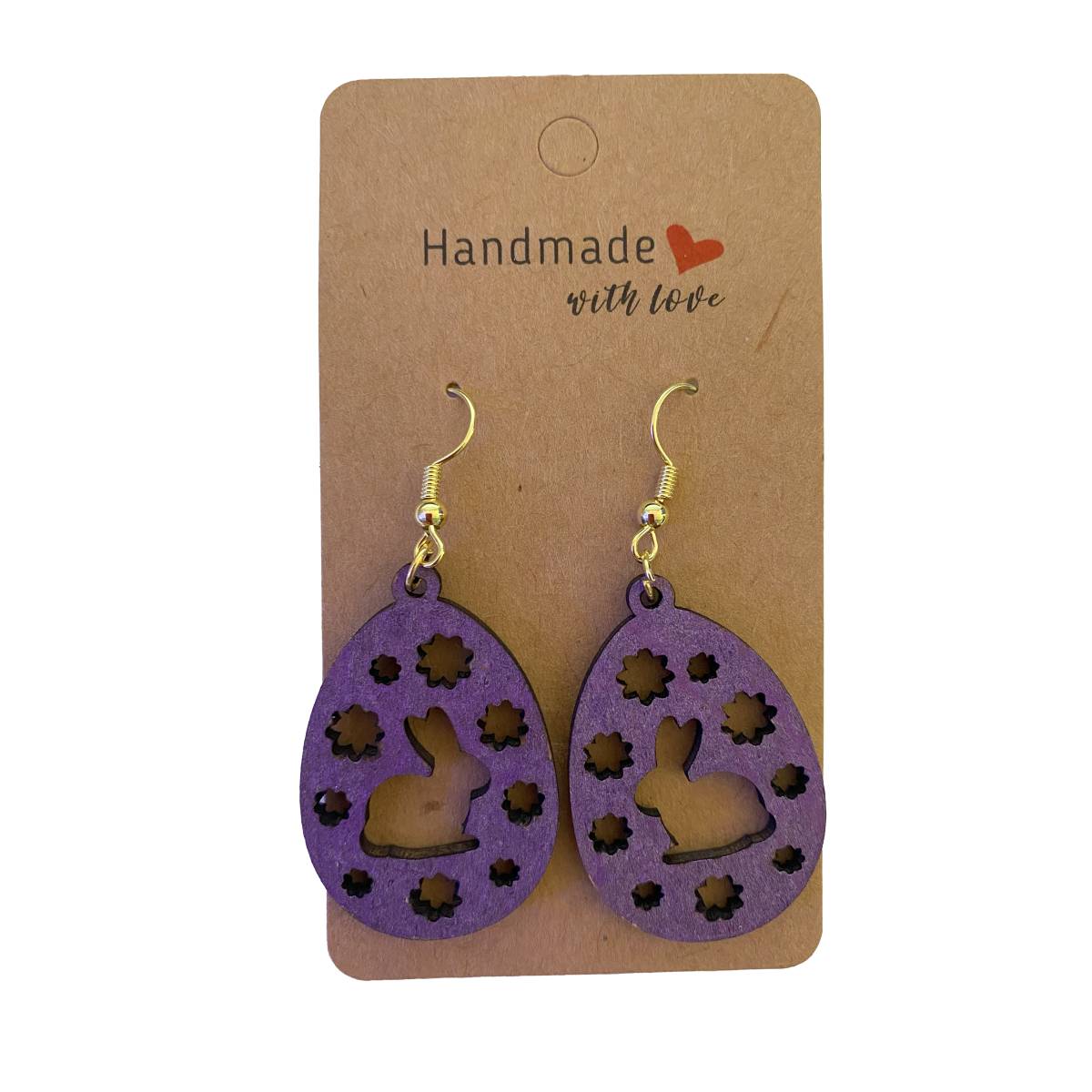 Easter Wooden Earring Designs