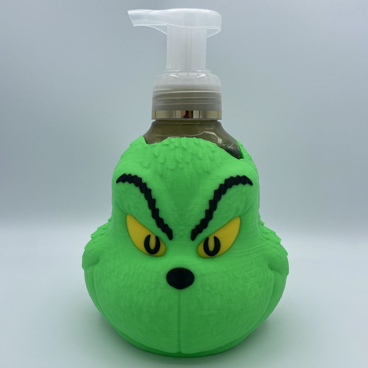Grinch Bust BBW soap holder 3D printed Christmas decor