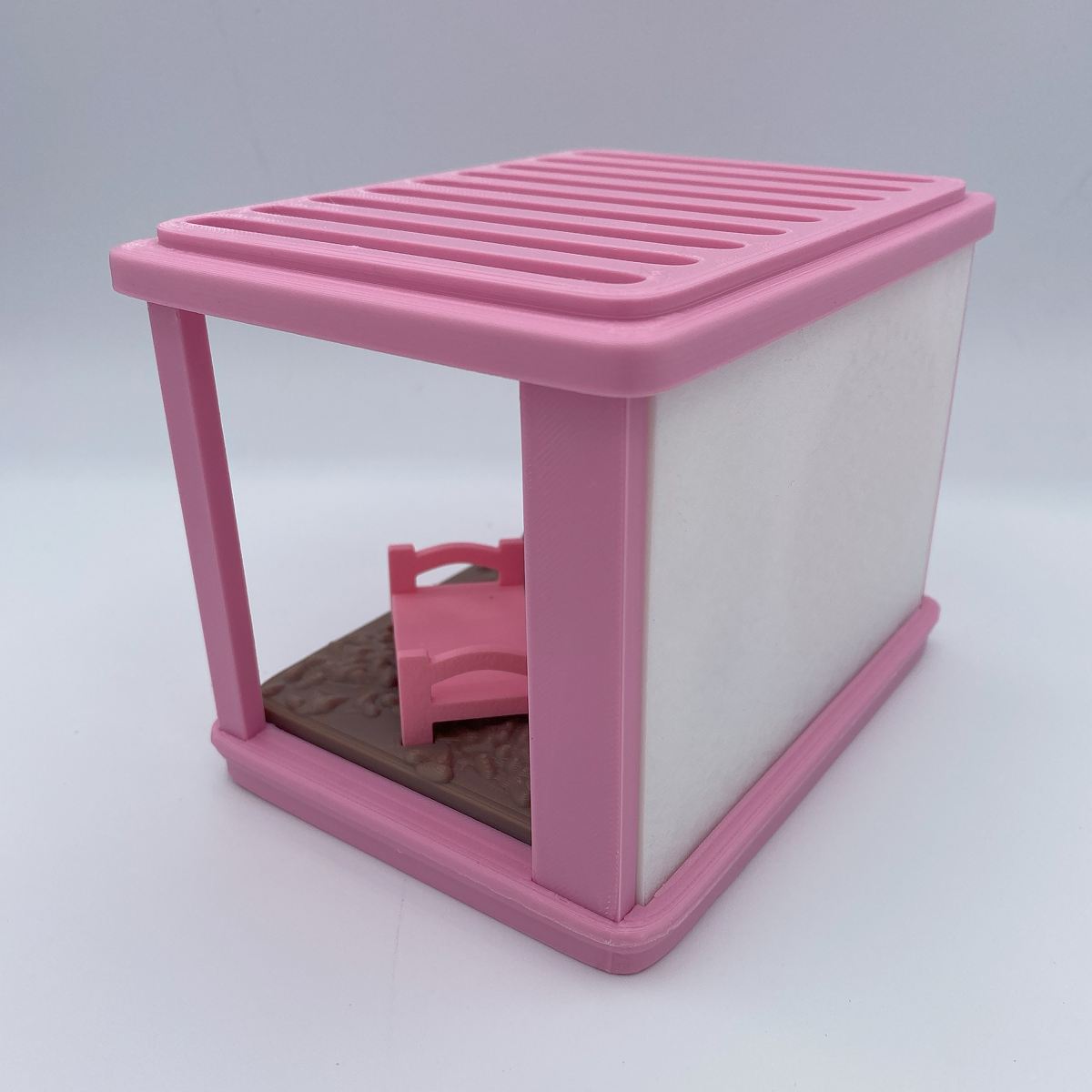 Guinea Pig Cage with a Guinea Pig 3D print