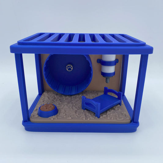 Guinea Pig Cage with a Guinea Pig 3D print