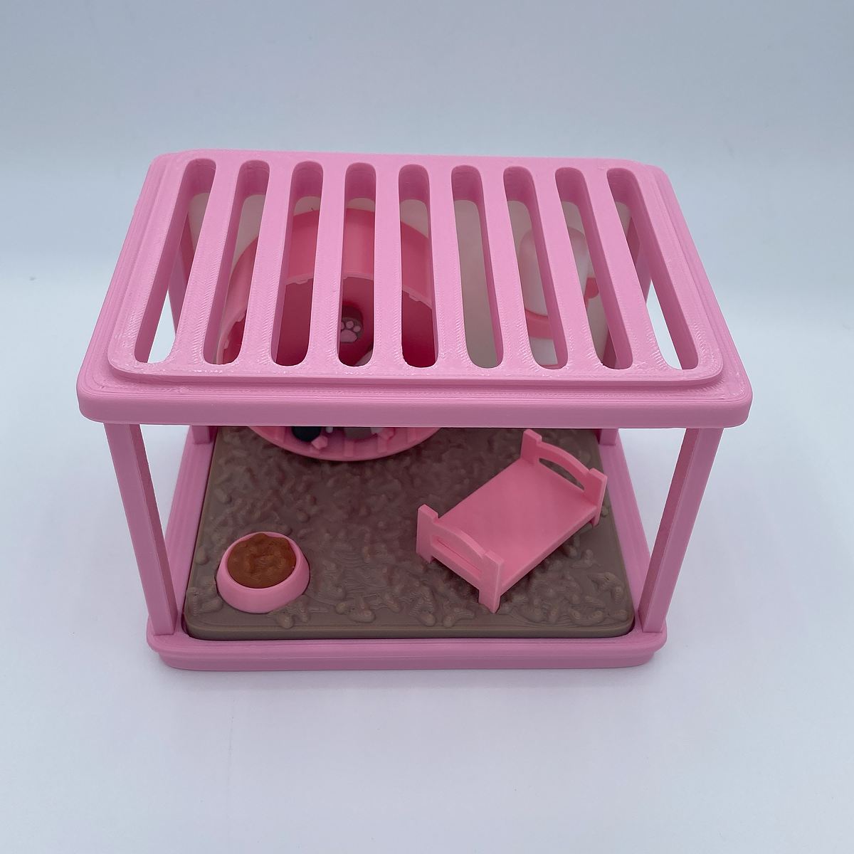 Guinea Pig Cage with a Guinea Pig 3D print