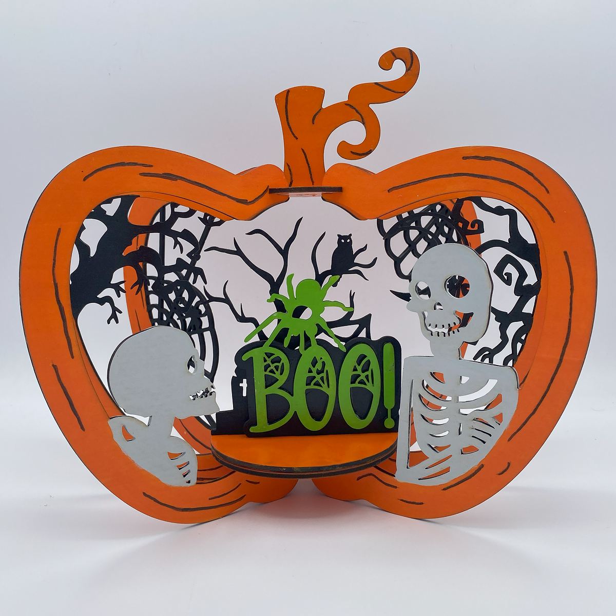 Halloween 3D Pumpkin Decorative Display