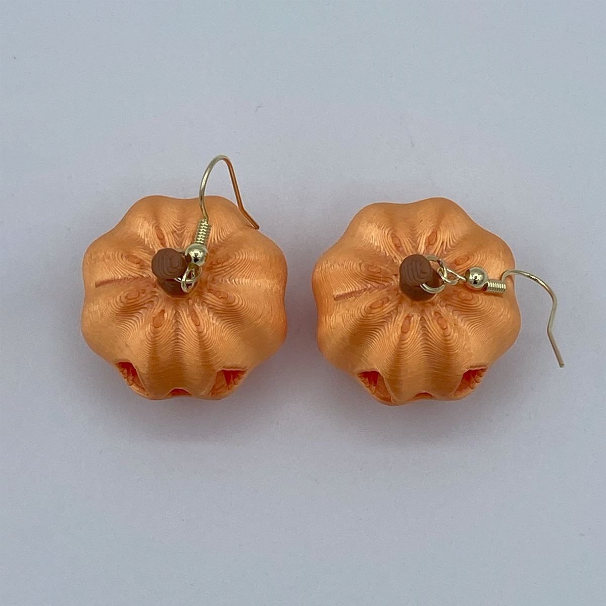 Halloween Jack-o-Lantern 3D Earring Set