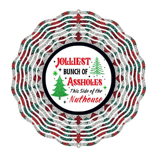 Unleash Your Festive Asshole Spirit! - a Wind Spinner - wind spinner