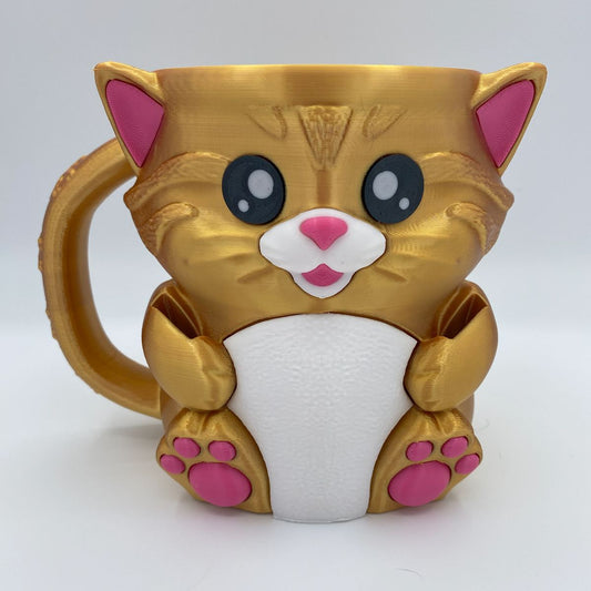 Kuddles the Kitty Ice Cream Holder