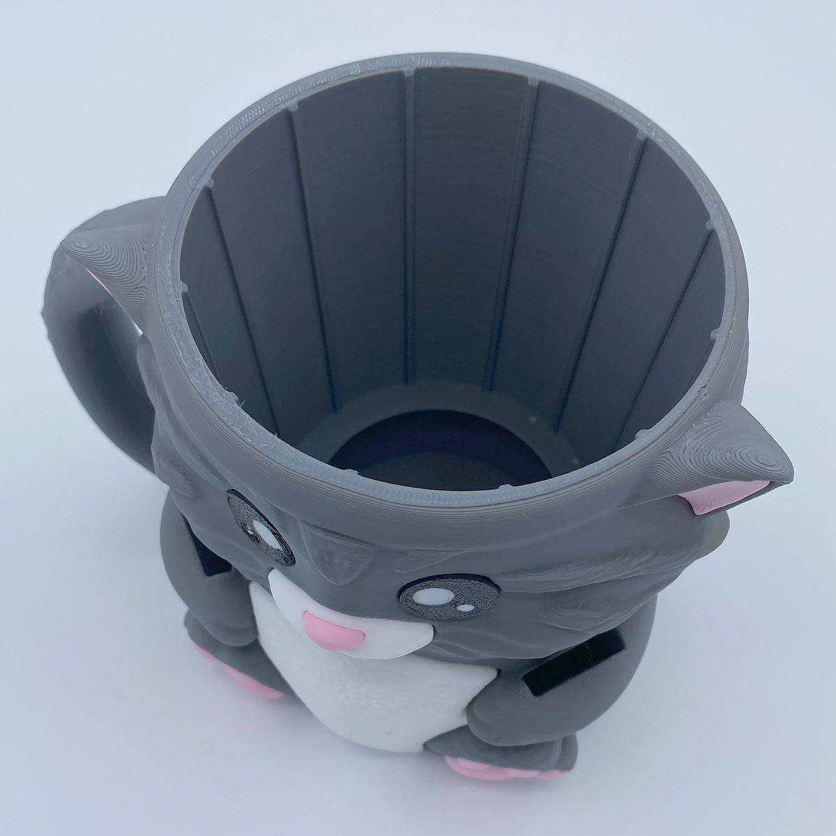 Kuddles the Kitty Ice Cream Holder