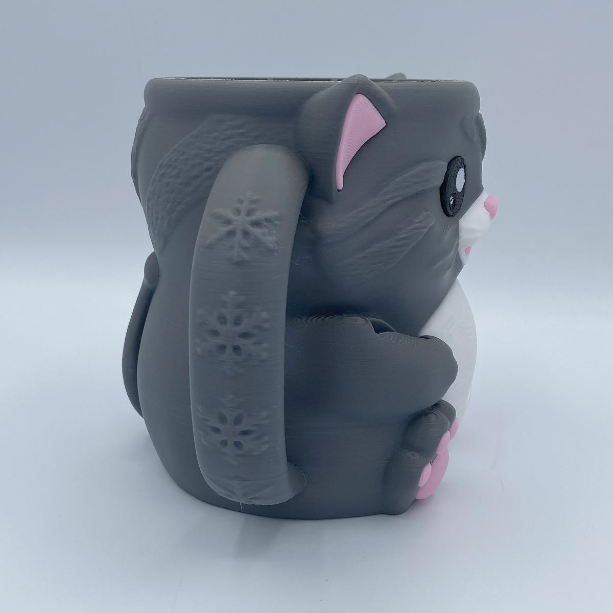 Kuddles the Kitty Ice Cream Holder