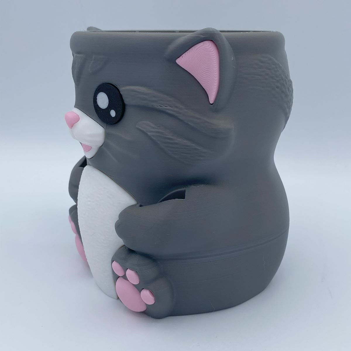 Kuddles the Kitty Ice Cream Holder