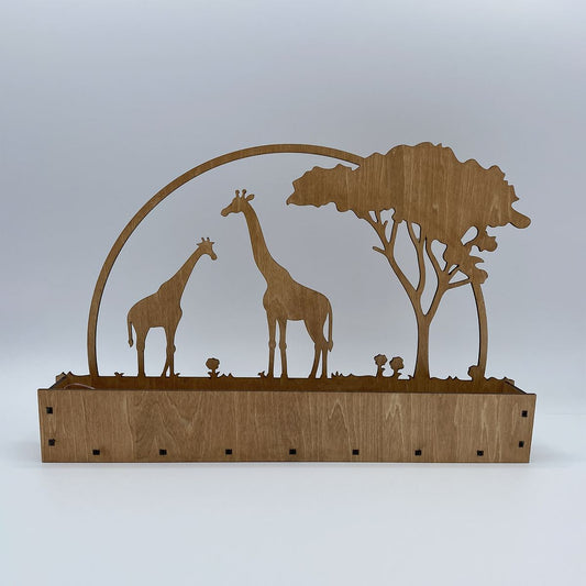 Nature Inspired Lightbox Decor