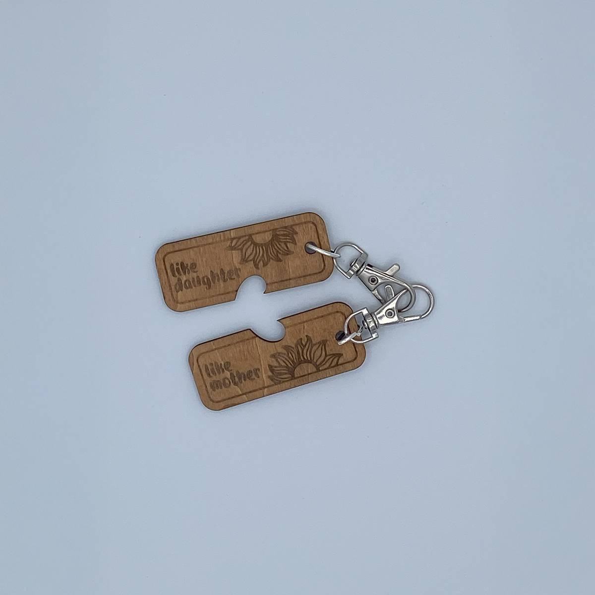 Engraved Mother's Day Keychains Paired Sets - Kimmie's Creations L.L.C.