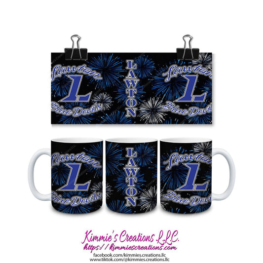 Lawton Blue Devils Mug - mug