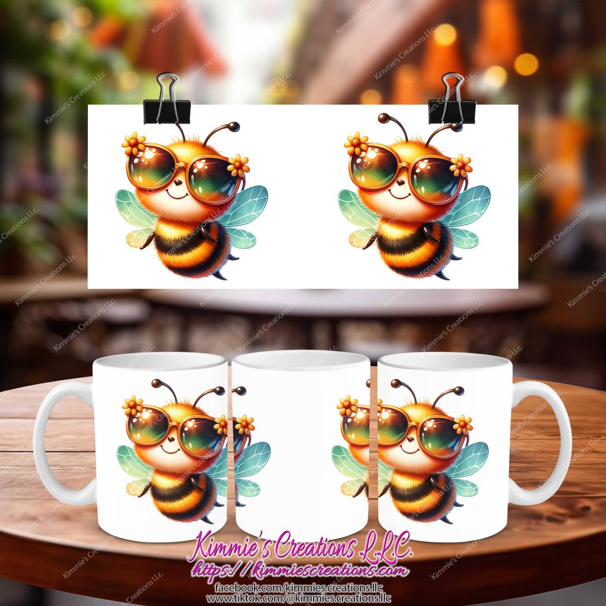 Cute Bee Mug - mug