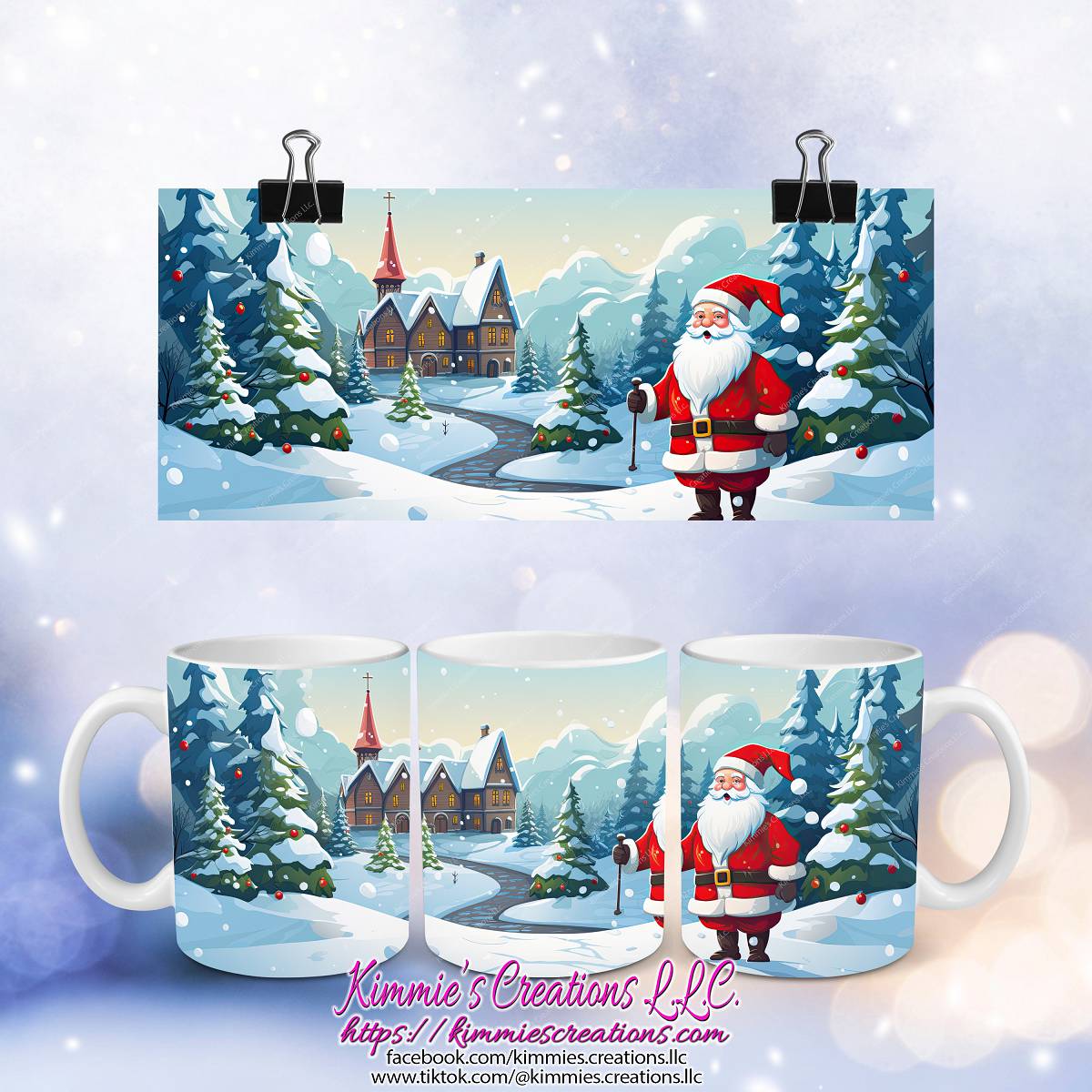 Several Christmas Designs on Mugs - 12 / 11 oz - mug