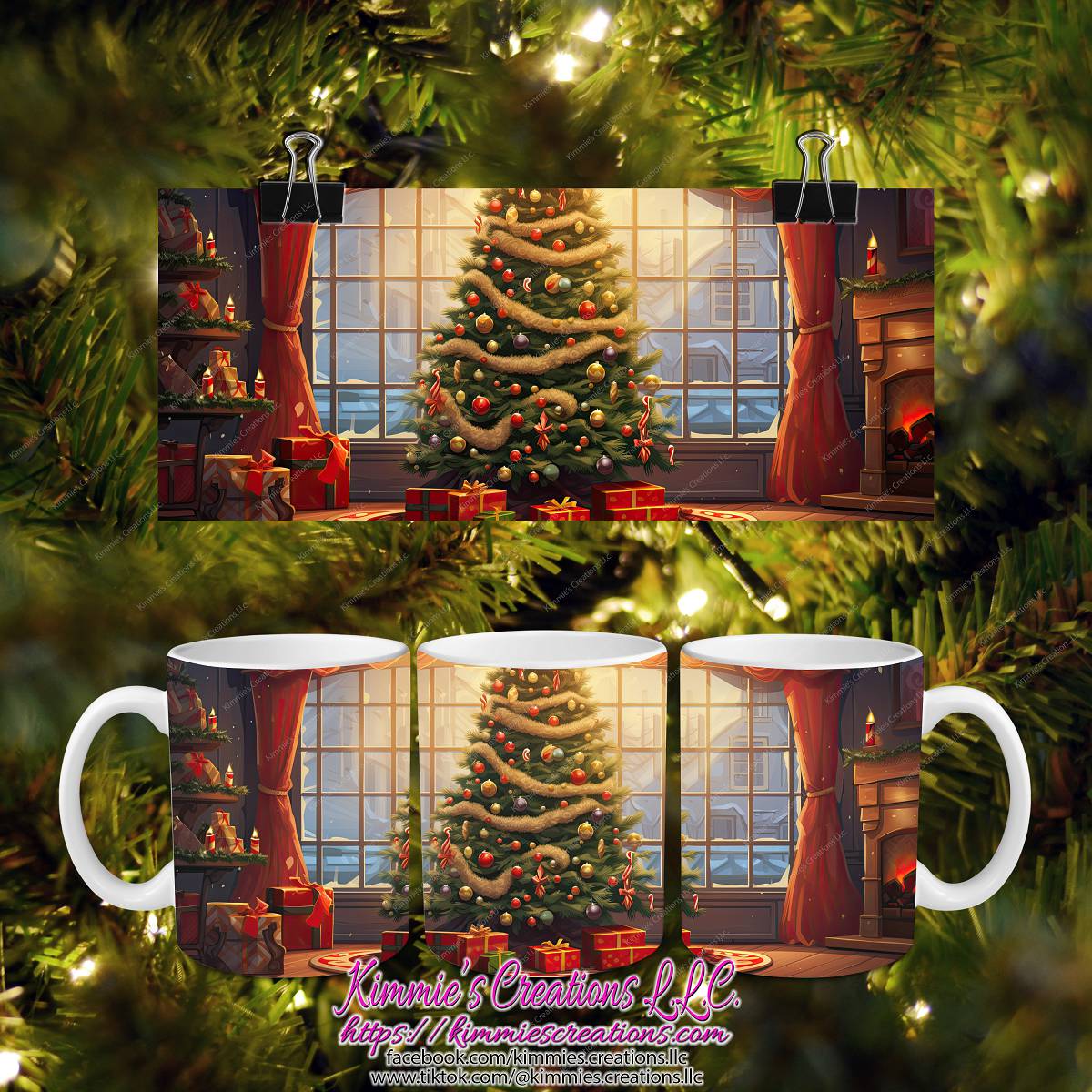 Several Christmas Designs on Mugs - 14 / 11 oz - mug