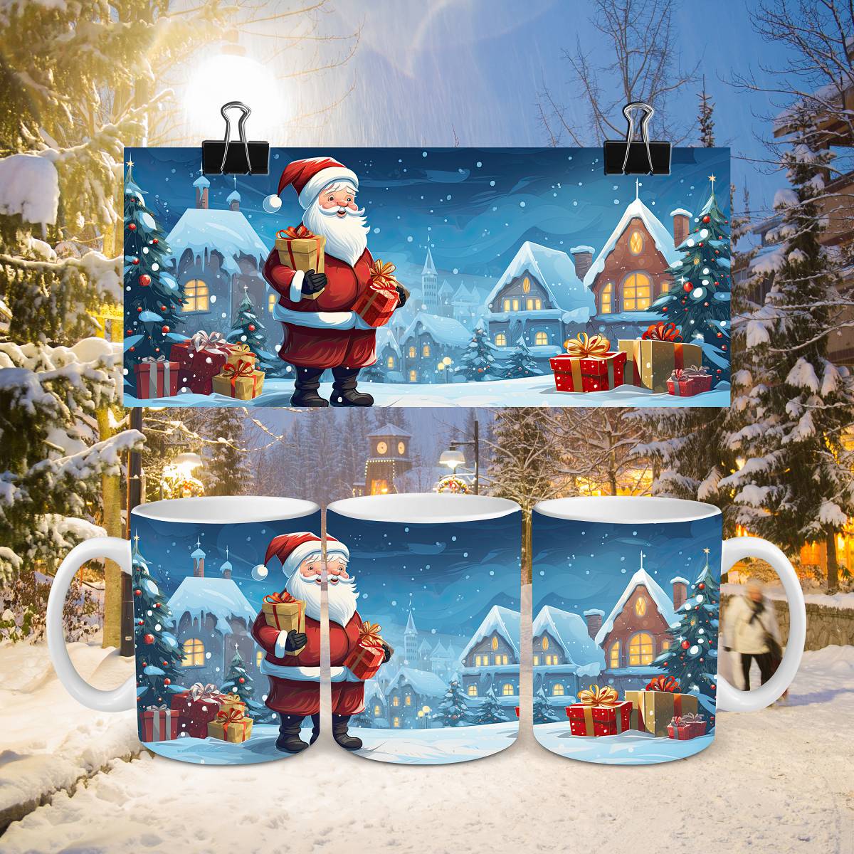 Several Christmas Designs on Mugs - 20 / 11 oz - mug