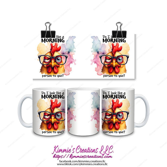 Do I Look Like a Morning Person to You Mug - mug