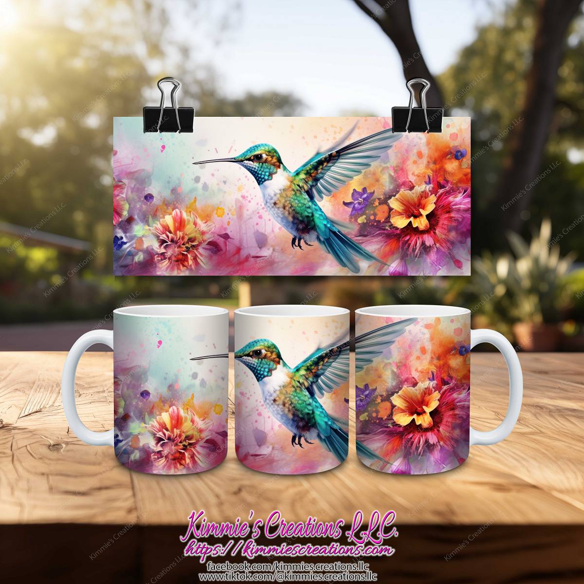 Hummingbird Mug - mug