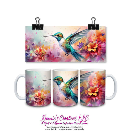 Hummingbird Mug - mug