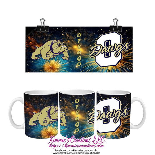 Otsego Bulldogs Mugs - mug