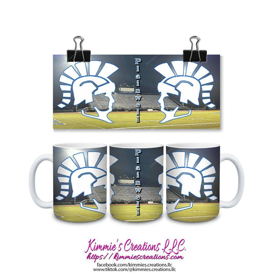 Plainwell Trojans Mugs - mug
