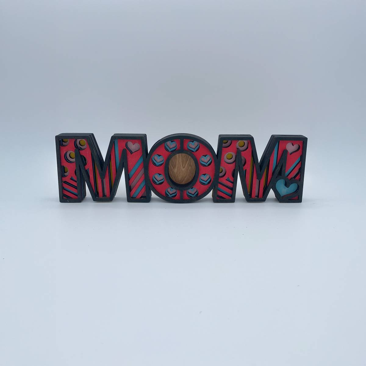 MOM Picture Frame supports 2x2 inch picture - Kimmie's Creations L.L.C.