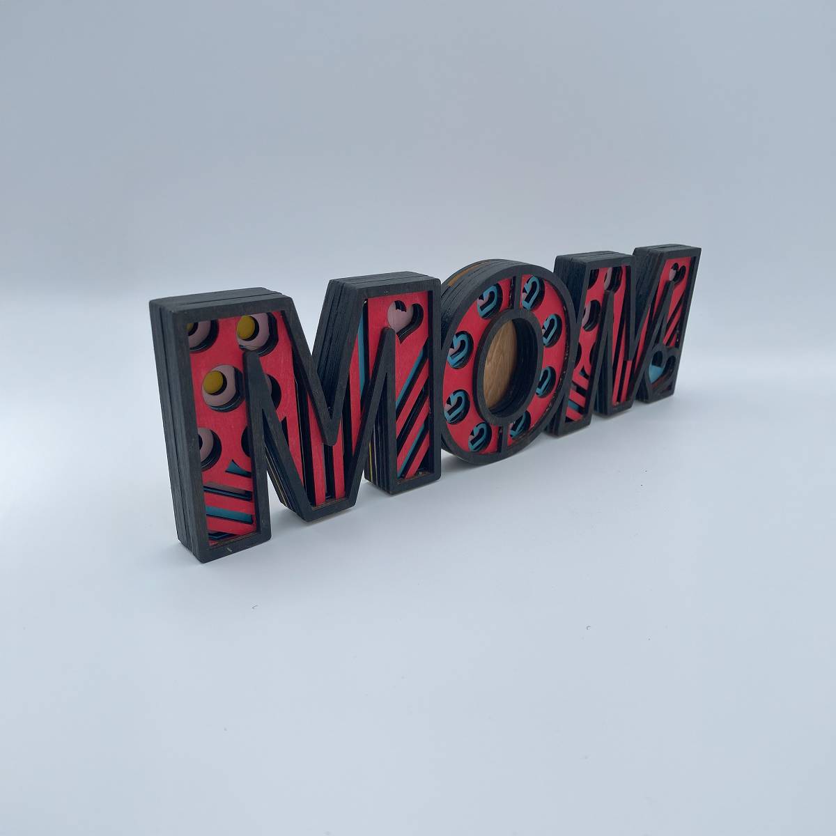 MOM Picture Frame supports 2x2 inch picture - Kimmie's Creations L.L.C.