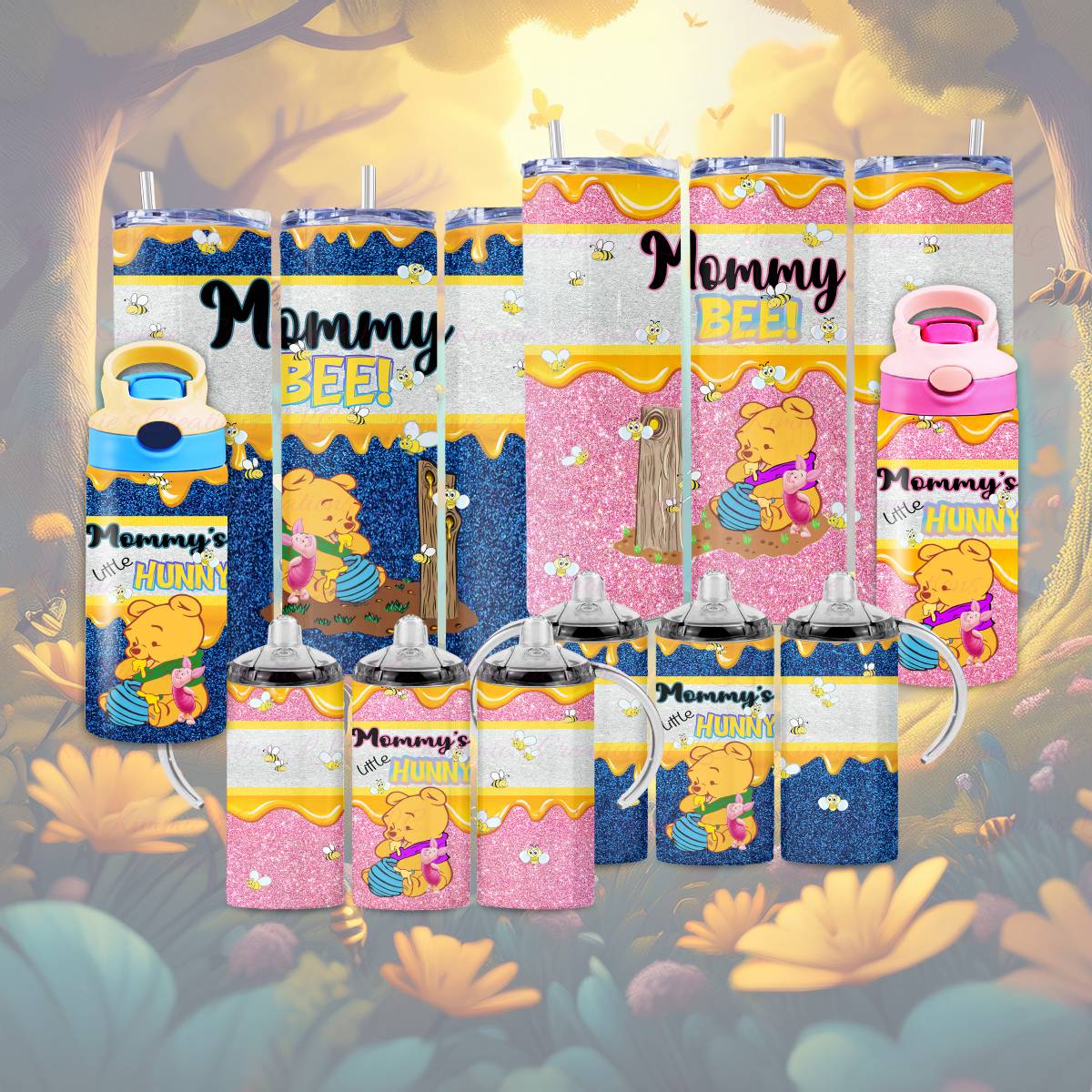 Mommy’s Little Hunny 12oz Flip Top - flip top