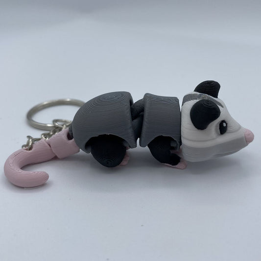Opossum articulated Keychain
